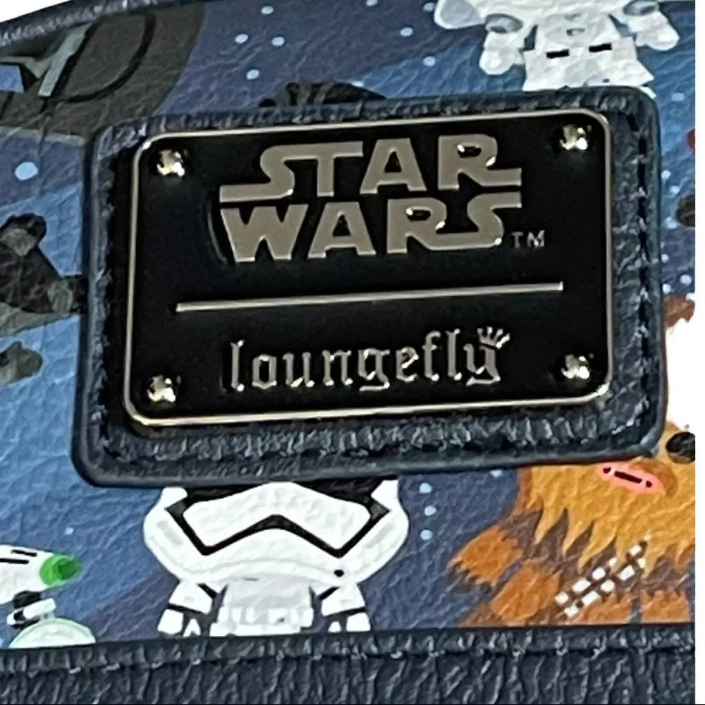 Disney Loungefly Star Wars Chibi Rise of Skywalker Mini Backpack